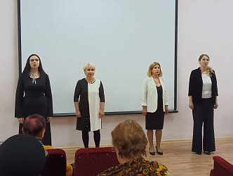 Концерт вокального ансамбля, посвященный Дню Неизвестного Солдата