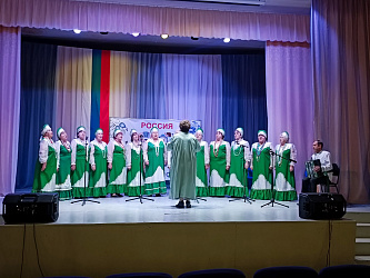 Концерт хора «Ветеран» на подтверждение звания «народный самодеятельный коллектив»
