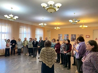 Открытие выставки картин В.Г. Соболева "Мир акварели"