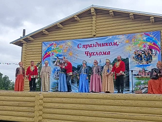 Областной фестиваль-ярмарка "Дорогами народных традиций" в г. Чухлома