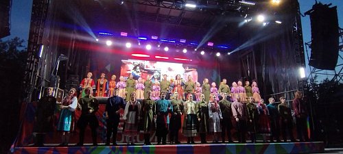Сегодня фестиваль-марафон «Песни России» в городе Нея